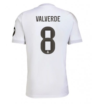 Real Madrid Federico Valverde #8 Replik Heimtrikot 2025-26 Kurzarm